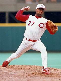 MAJESTIC | JOSE RIJO, Cincinnati Reds 1993 Throwback Baseball Jersey