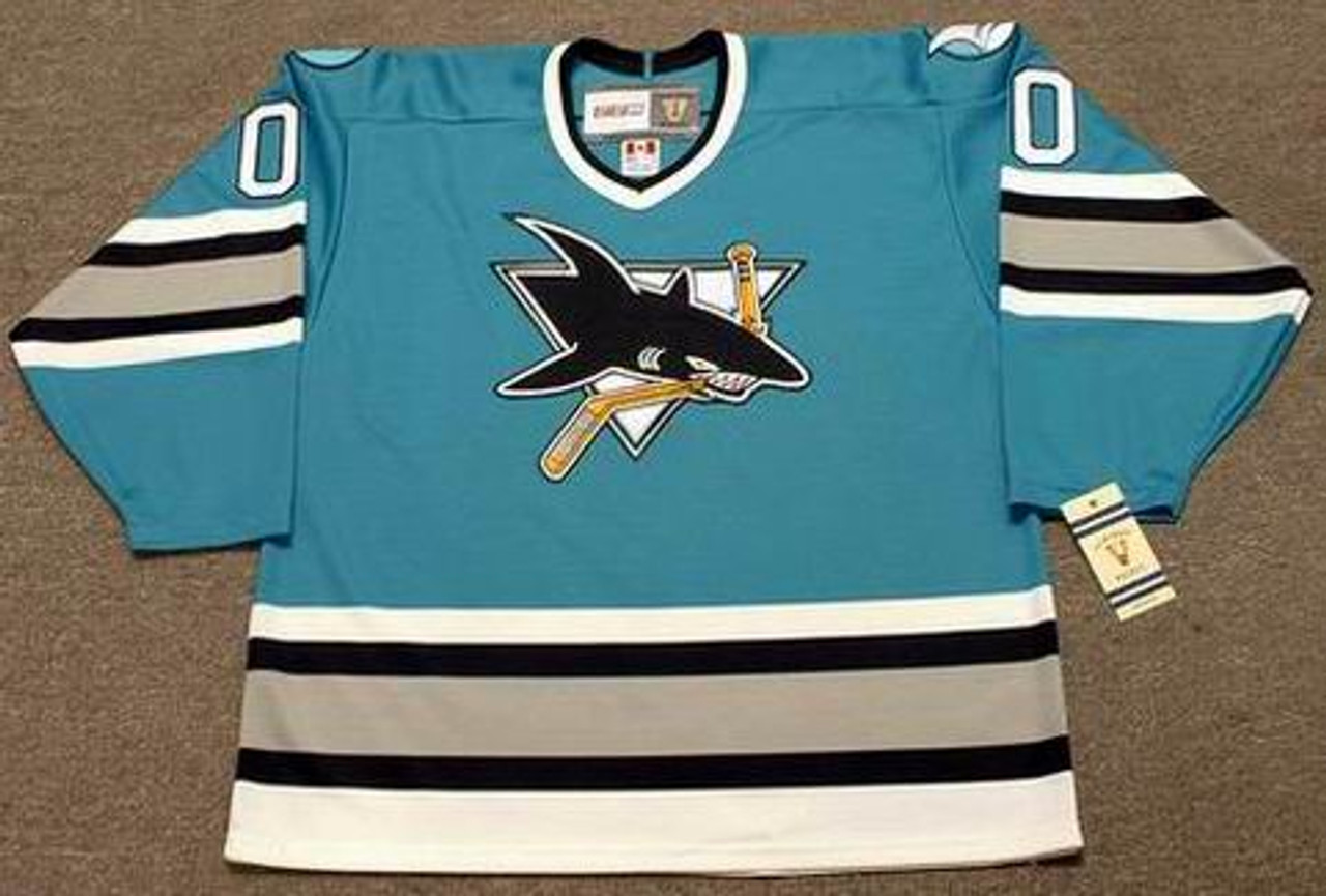 90's San Jose Sharks Alternate Pro Player NHL Jersey Size XXL – Rare VNTG