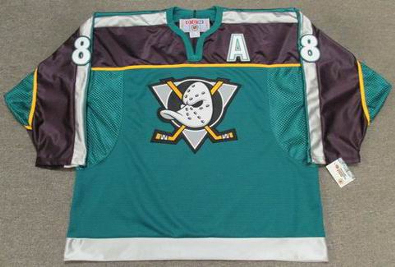 CCM  TEEMU SELANNE Anaheim Mighty Ducks 1998 Throwback NHL Hockey