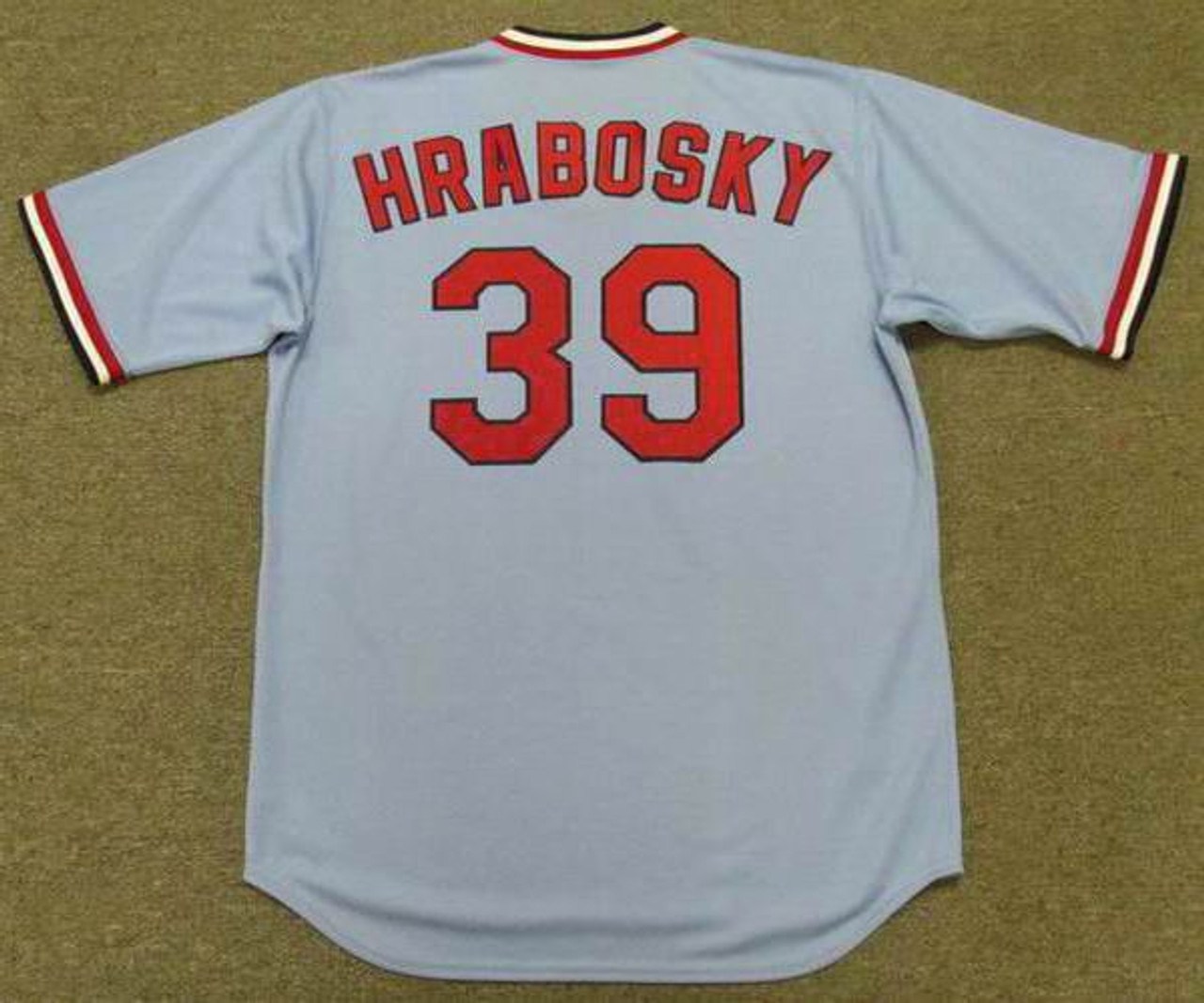 Al Hrabosky Jersey - St. Louis Cardinals 1975 Away MLB Baseball Jersey