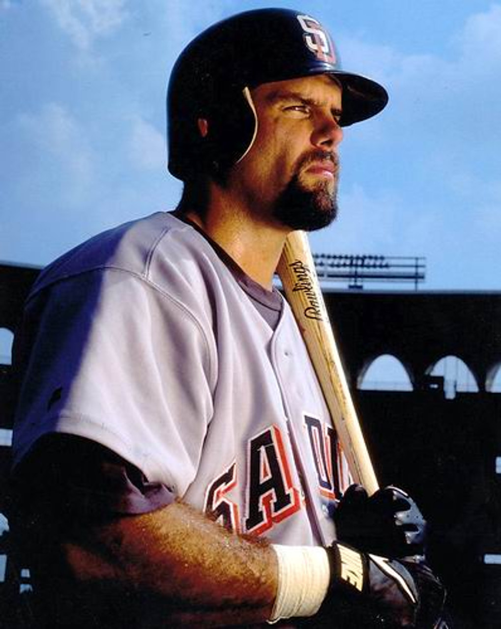 MAJESTIC  KEN CAMINITI Houston Astros 1999 Throwback Away