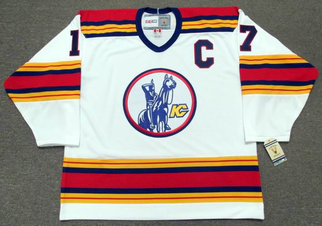 LANNY MCDONALD Colorado Rockies 1980 CCM Vintage Throwback NHL Hockey  Jersey - Custom Throwback Jerseys