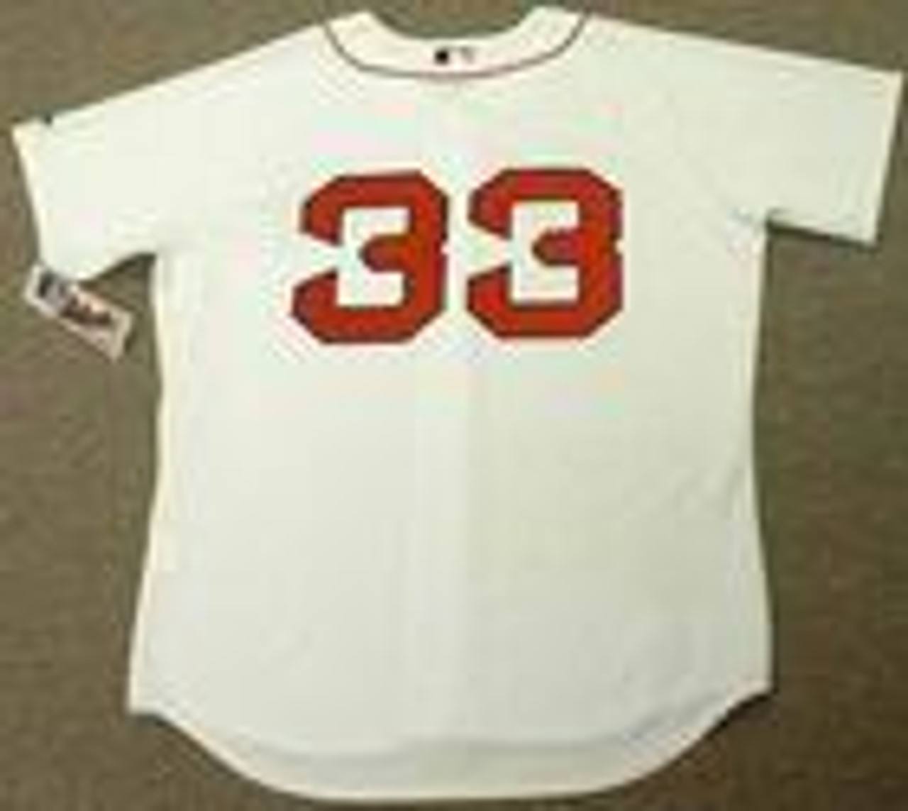 MAJESTIC  JASON VARITEK Boston Red Sox 2009 Throwback Baseball Jersey