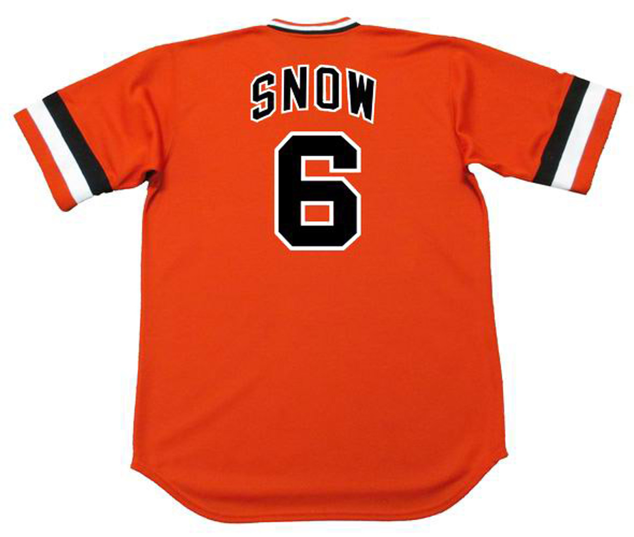 J.T. SNOW  San Francisco Giants 1970's Majestic Throwback