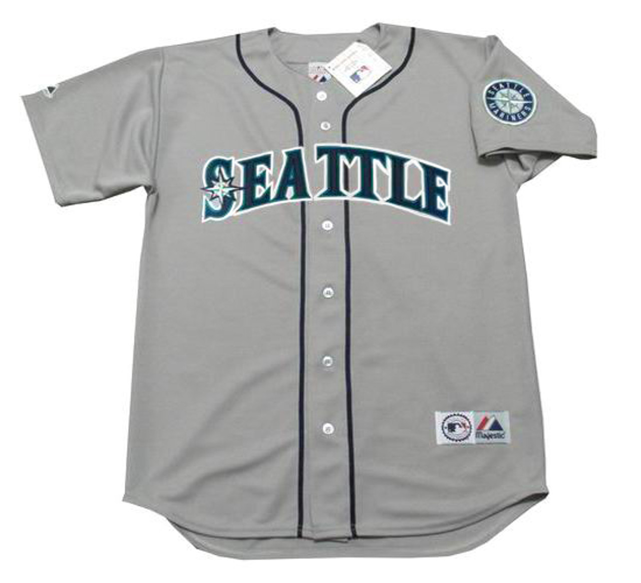 Ken Griffey Jr Seattle Mariners Throwback Jersey NEW With 