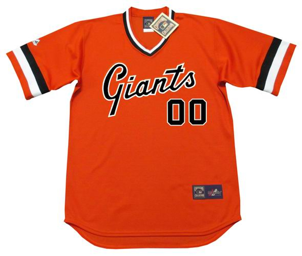 SAN FRANCISCO GIANTS 1980's Majestic Throwback Away Jersey