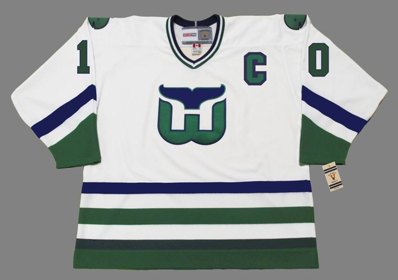  K-1 Sportswear New England Whalers Home White Vintage