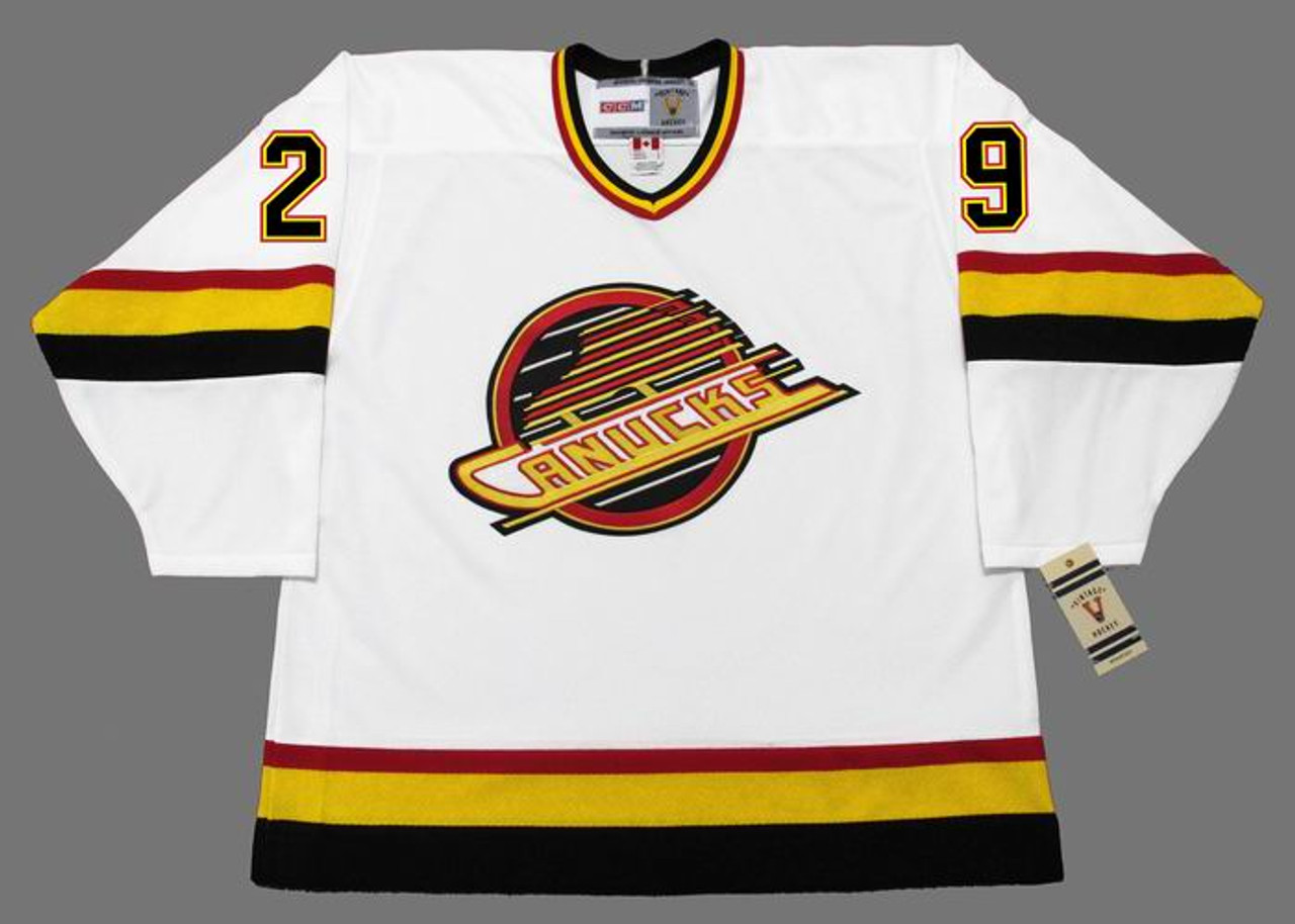 CCM GINO ODJICK Vancouver Canucks 1994 Vintage Hockey Jersey