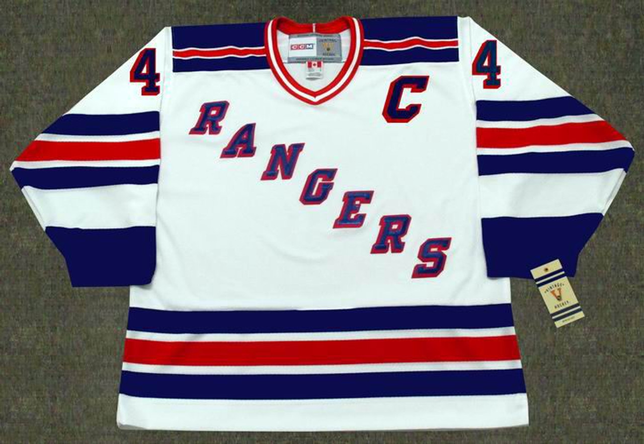 ROD GILBERT New York Rangers 1972 Home CCM Throwback NHL Hockey Jersey -  Custom Throwback Jerseys