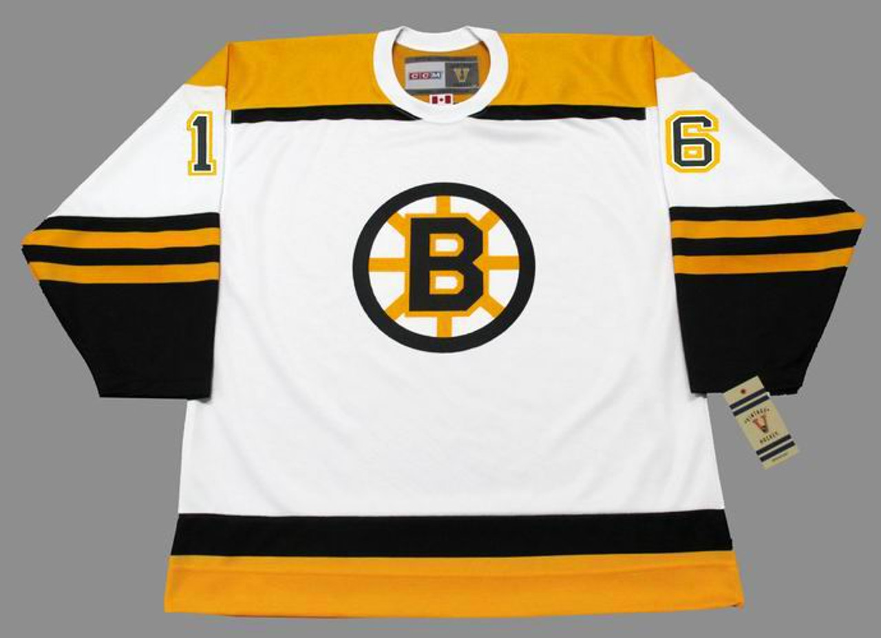 Derek Sanderson Boston Bruins Men's Navy Name and Number Banner Wave  T-Shirt 