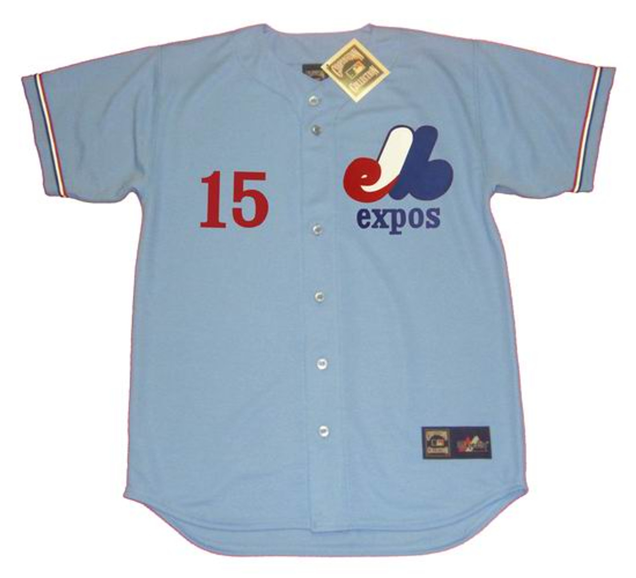 LARRY PARRISH Montreal Expos 1981 Majestic Cooperstown Throwback