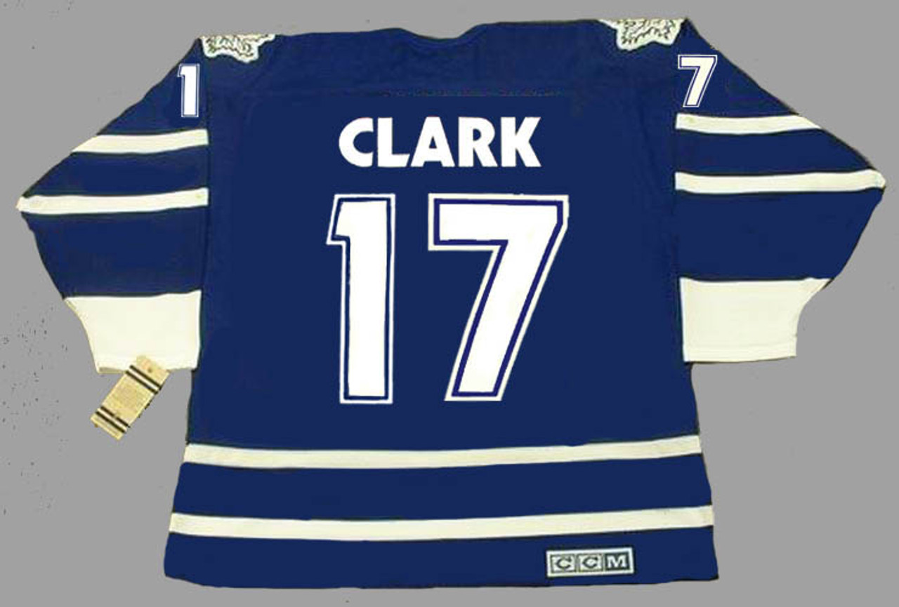 Wendel Clark 1996 Toronto Maple Leafs Vintage Throwback NHL Hockey Jersey