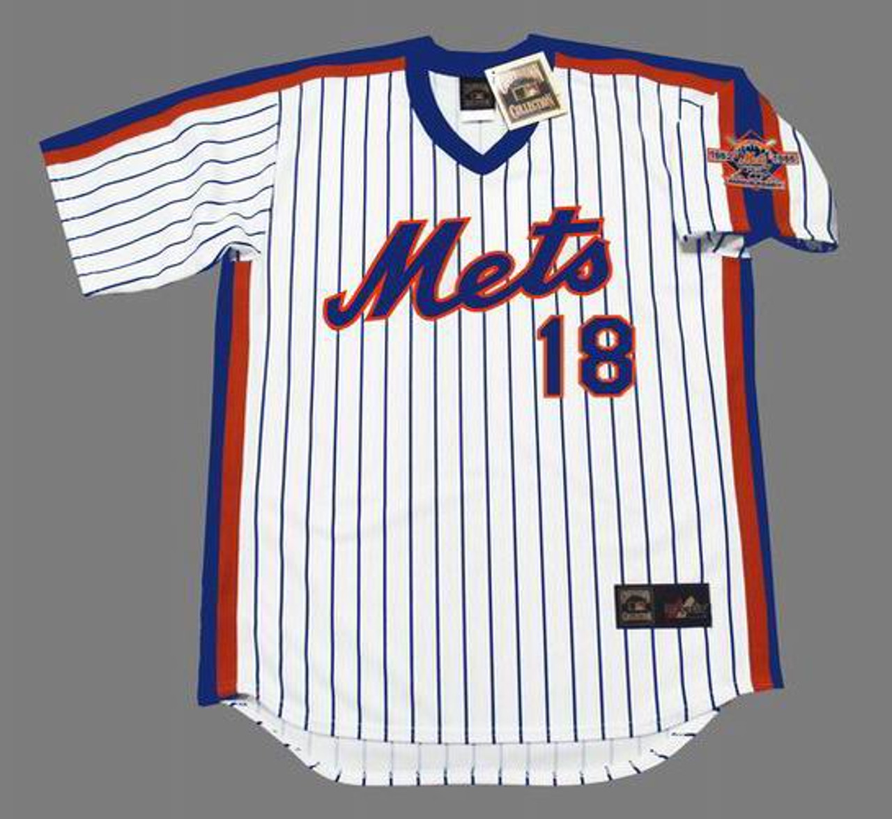 MLB Authentic Jersey New York Mets 1986 Darryl Strawberry #18