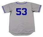 Don Drysdale Jersey 1957 Brooklyn Dodgers Away Throwback Baseball Jersey