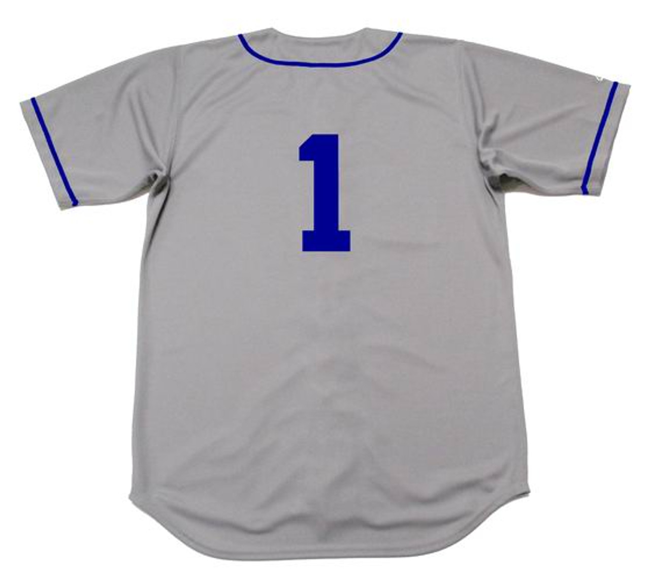 1 PEE WEE REESE Brooklyn Dodgers MLB Shortstop White Mint Throwback Jersey