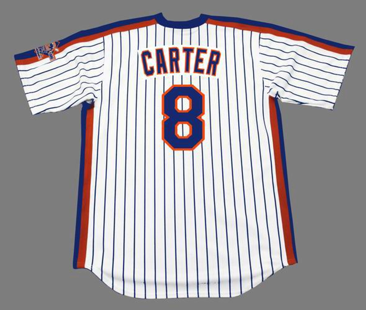 Gary Carter 1986 New York Mets Cooperstown Home Throwback MLB
