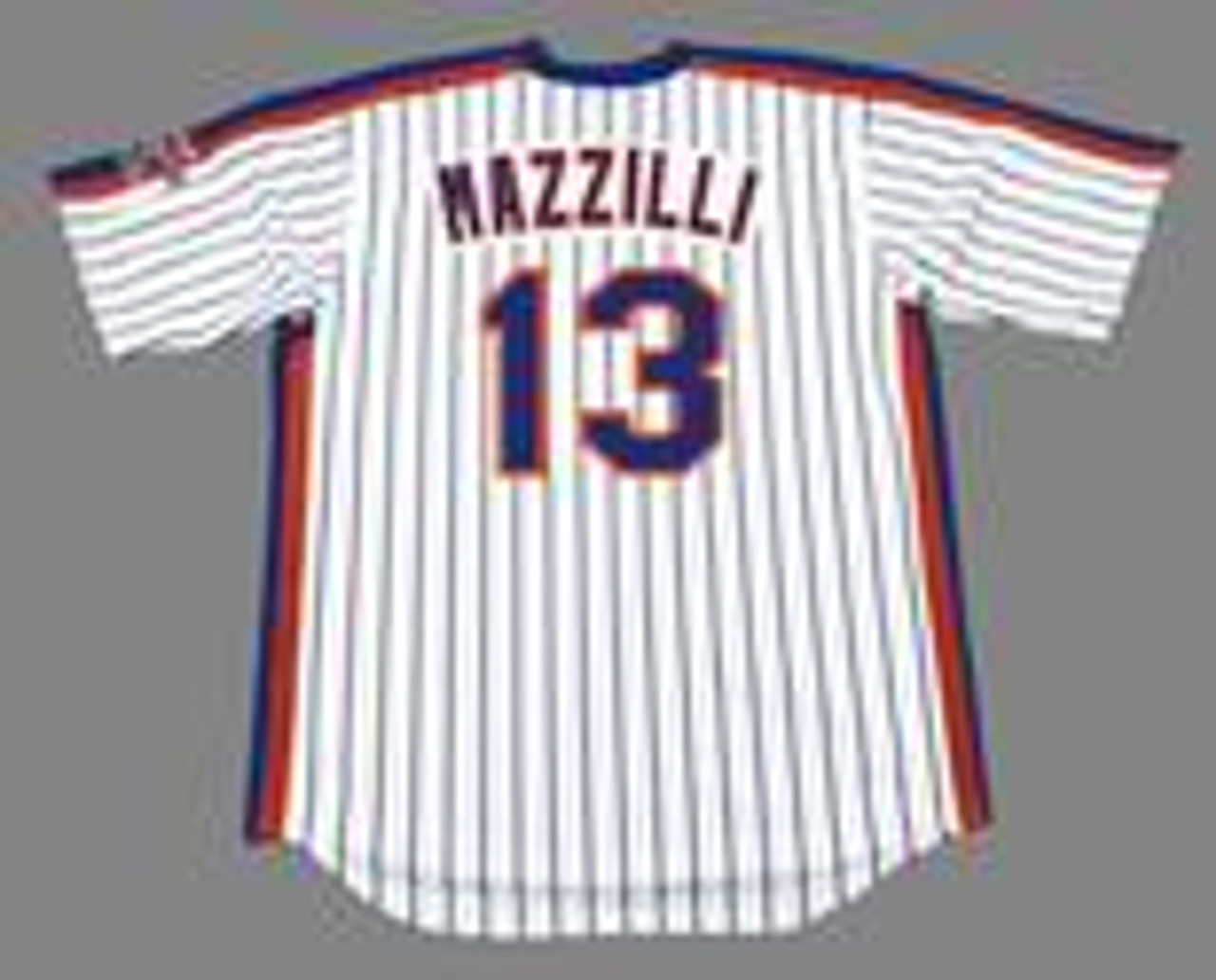 MAJESTIC  LEE MAZZILLI New York Mets 1986 Cooperstown Baseball Jersey