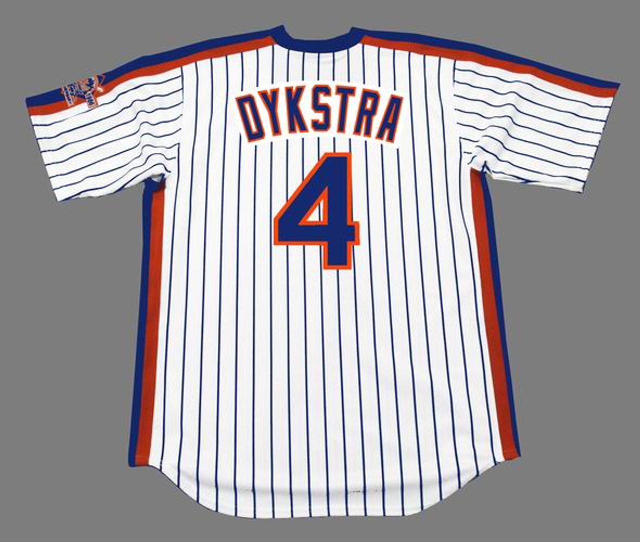 MAJESTIC  LENNY DYKSTRA New York Mets 1986 Cooperstown Baseball Jersey