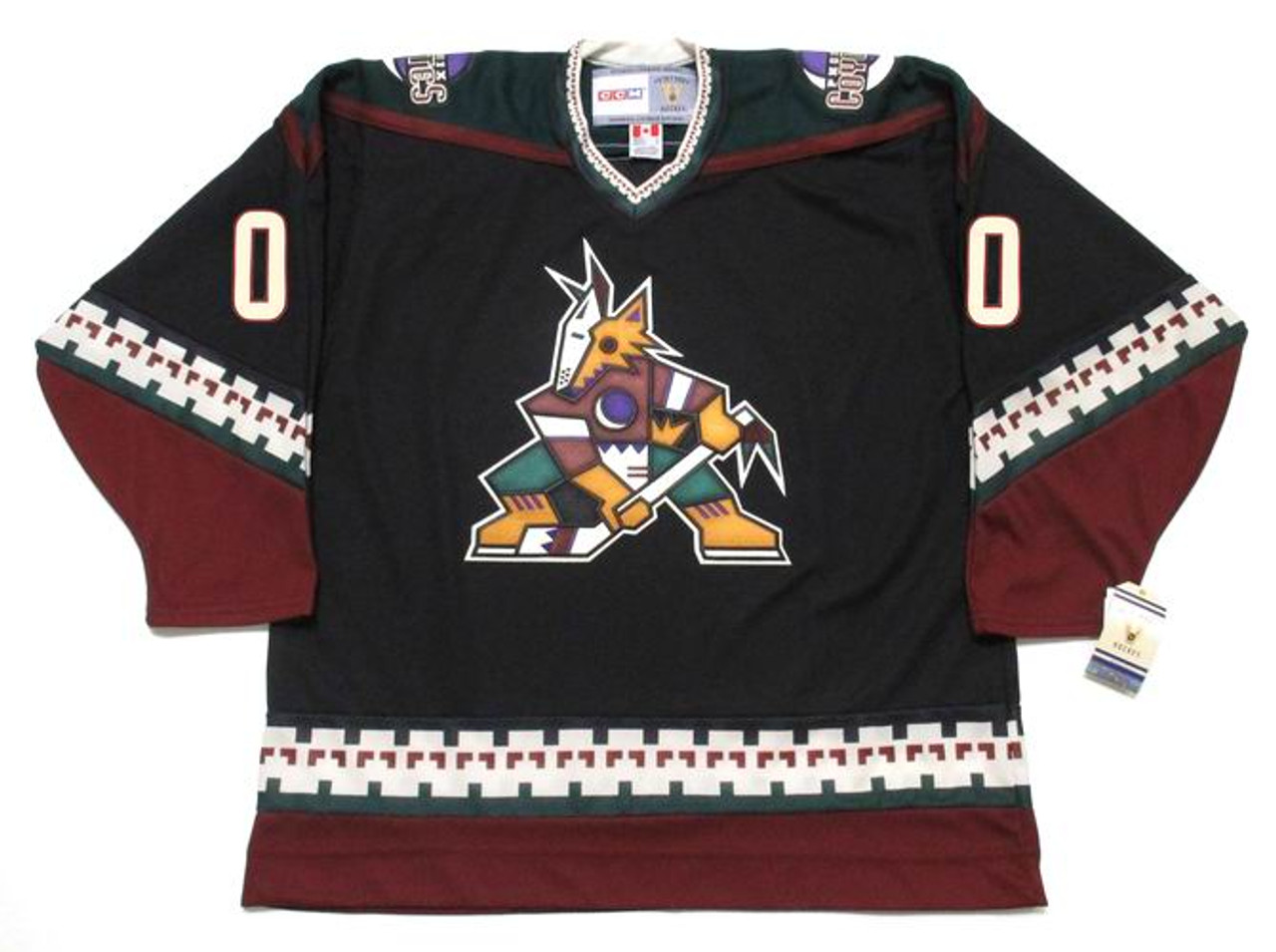 PHOENIX COYOTES 1990s CCM Vintage NHL Jersey Customized