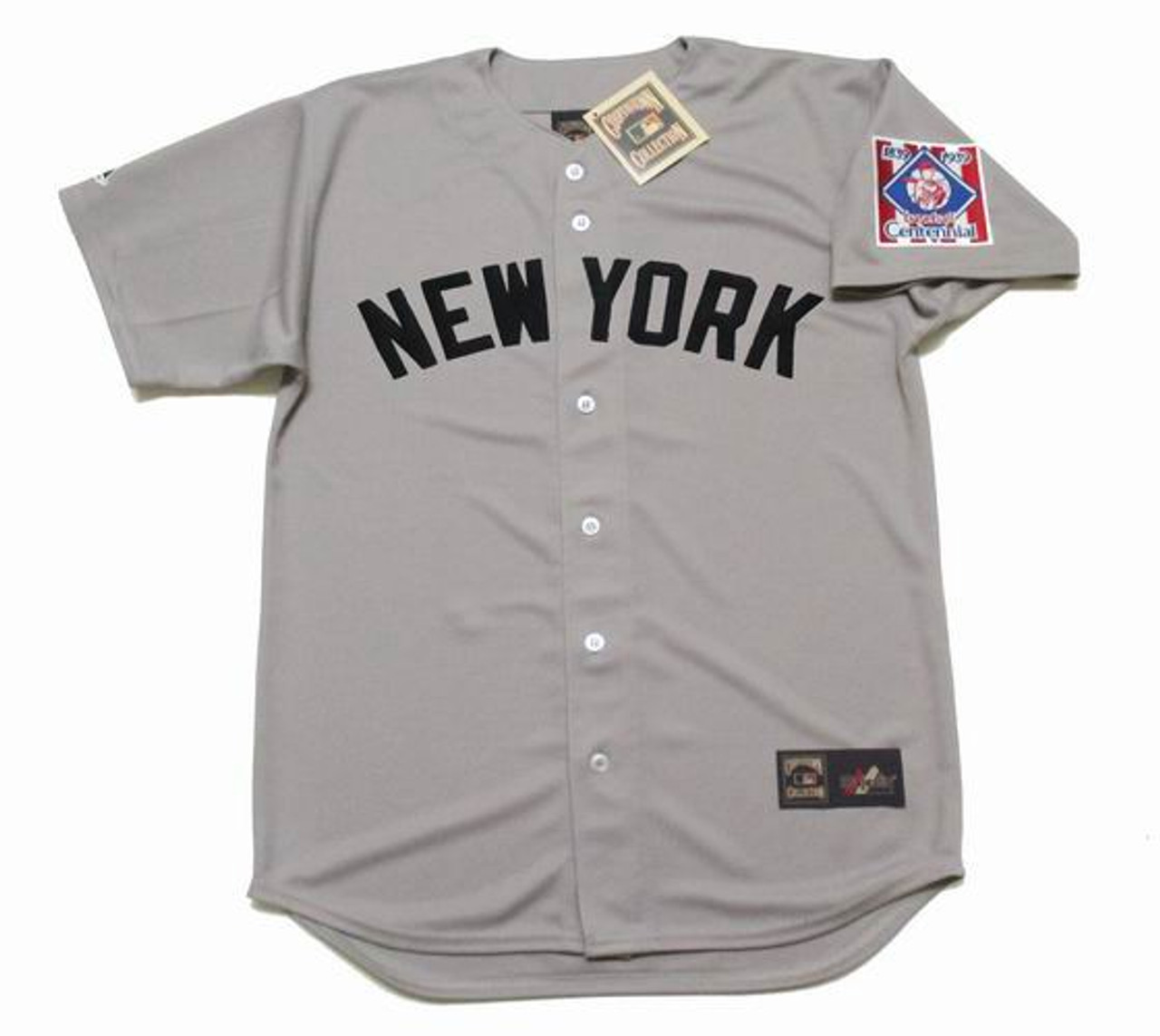 Lou Gehrig Men's New York Yankees 1939 Throwback Jersey - Grey