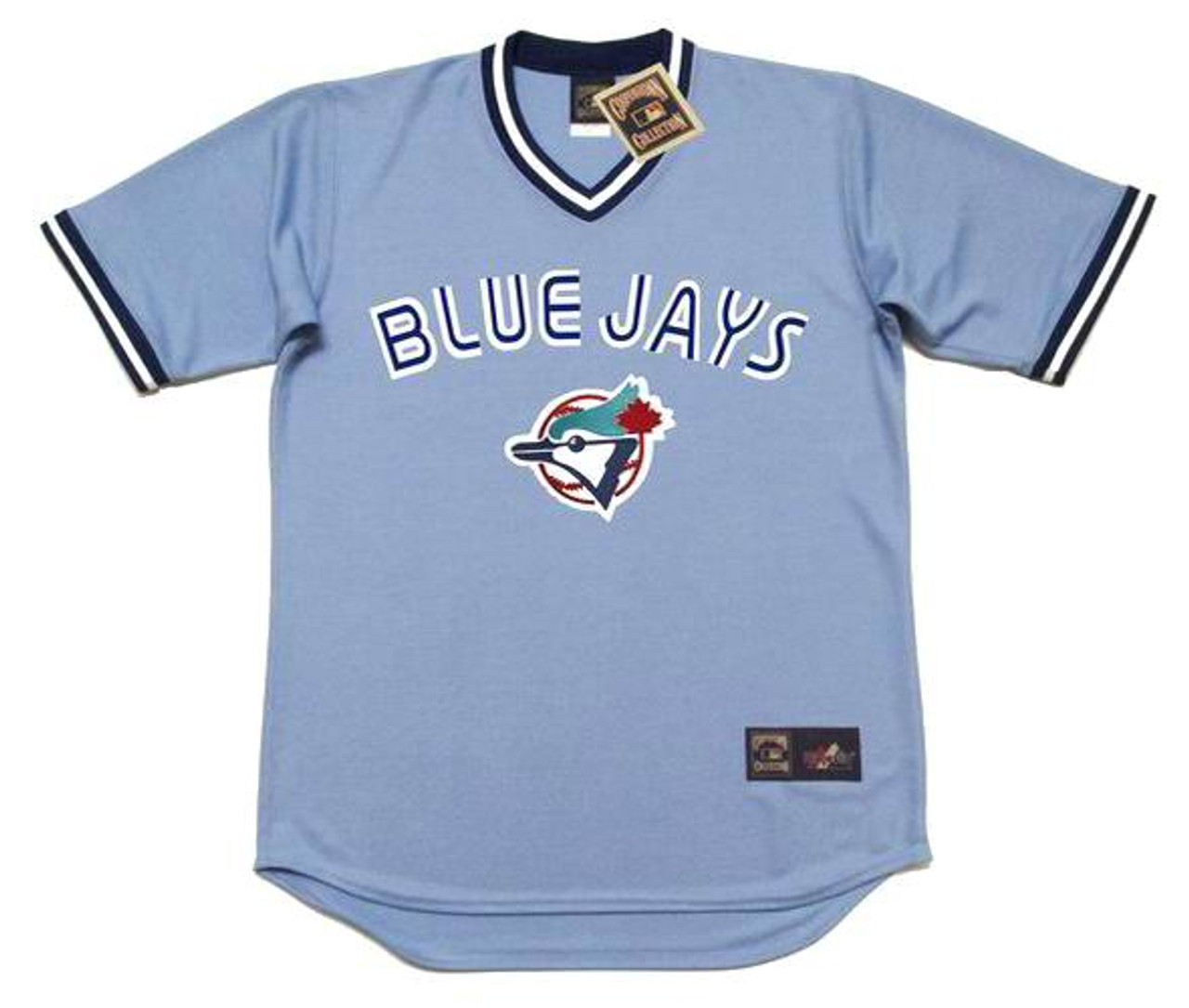 MAJESTIC  GEORGE BELL Toronto Blue Jays 1987 Cooperstown Baseball Jersey