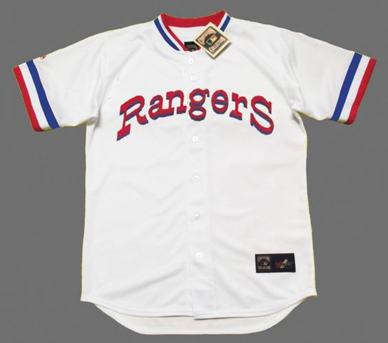 Ferguson Jenkins 1974 Texas Rangers Home Cooperstown Throwback MLB Baseball  Jersey