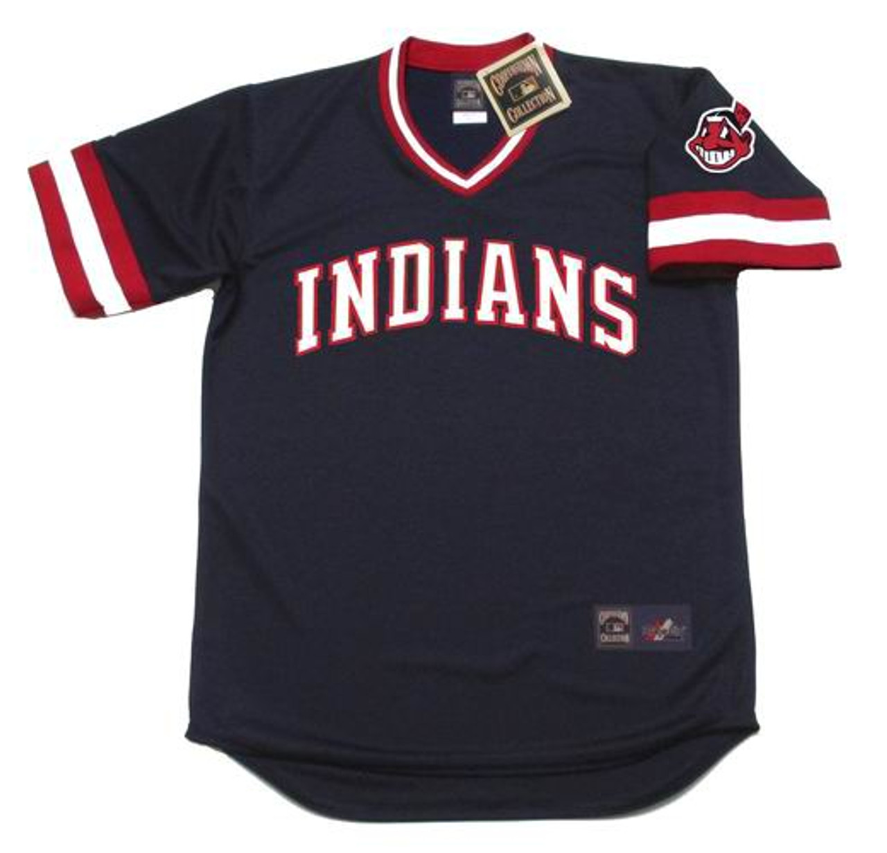 Atlanta Braves Majestic Cool Base Custom Jersey - Jersey Color Is Navy