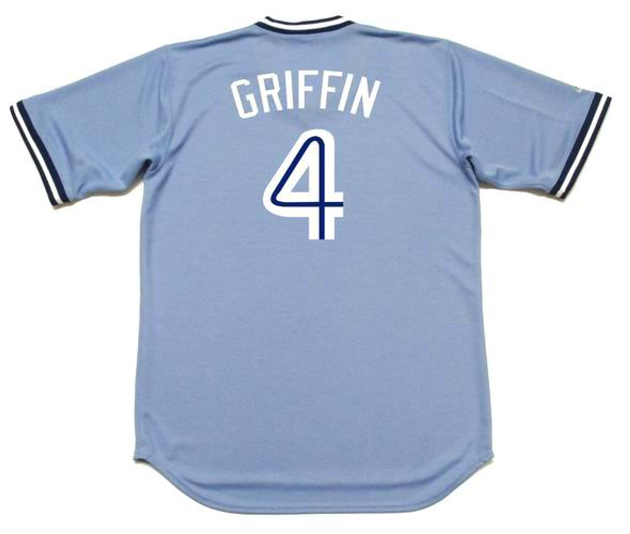 Alfredo Griffin Jersey - Toronto Blue Jays 1982 Throwback Away MLB