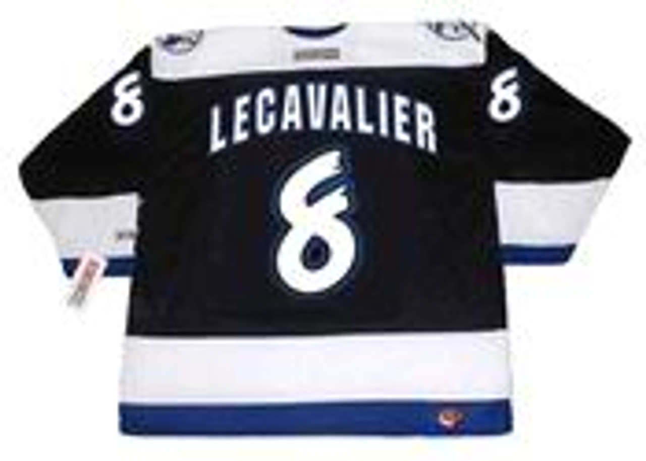 Vincent Lecavalier Tampa Bay Lightning Orange/Blue CCM Game Used