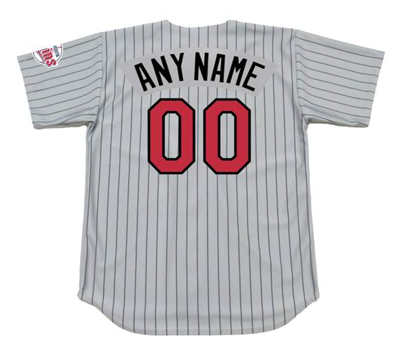 MINNESOTA TWINS 1990's Majestic Throwback Away Jersey Customized Any Name  & Number(s) - Custom Throwback Jerseys