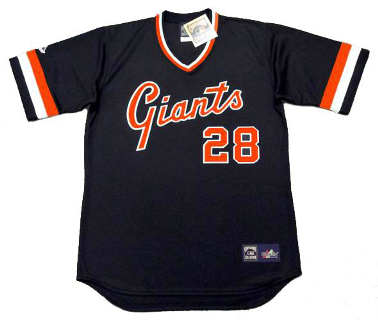 WILL CLARK San Francisco Giants 1989 Home Majestic Baseball Throwback Jersey  - Custom Throwback Jerseys