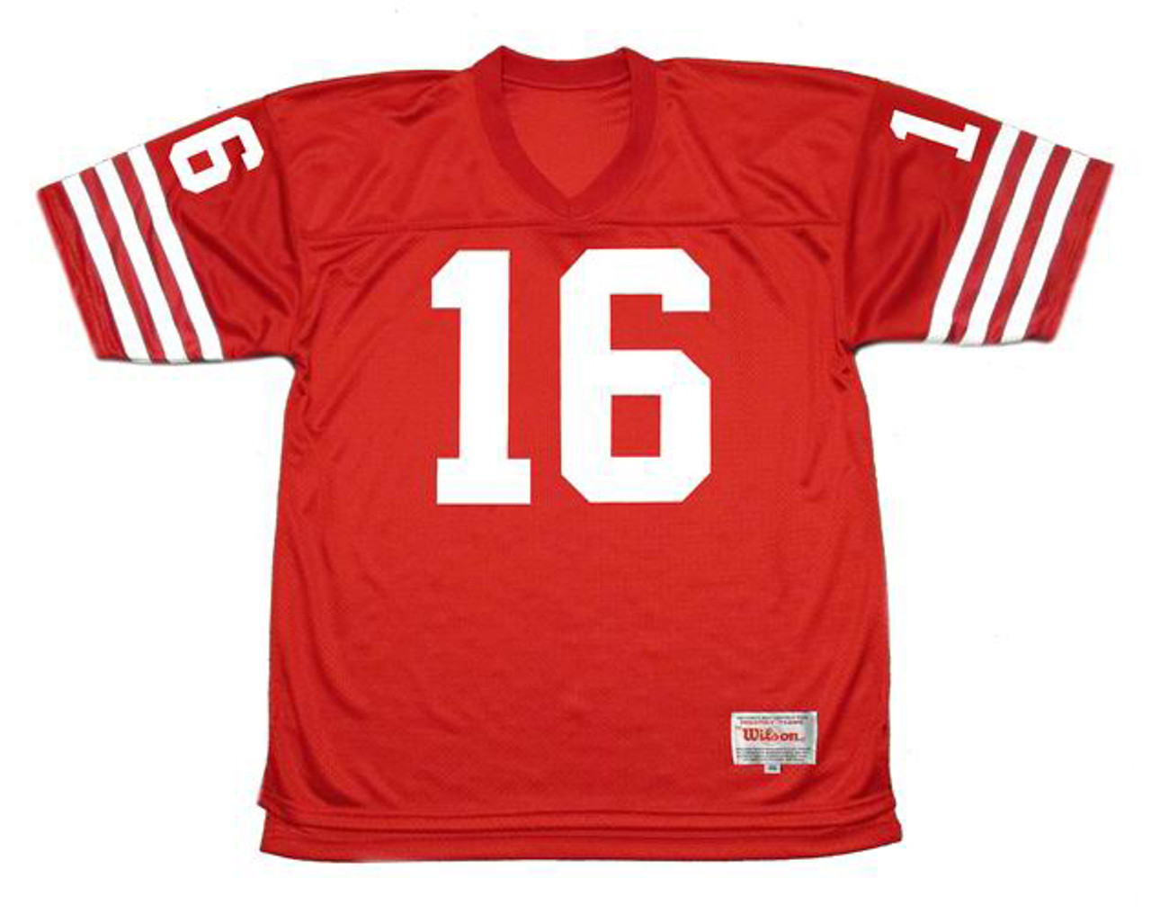 JOE MONTANA  San Francisco 49ers 1989 Home Throwback NFL Football Jersey