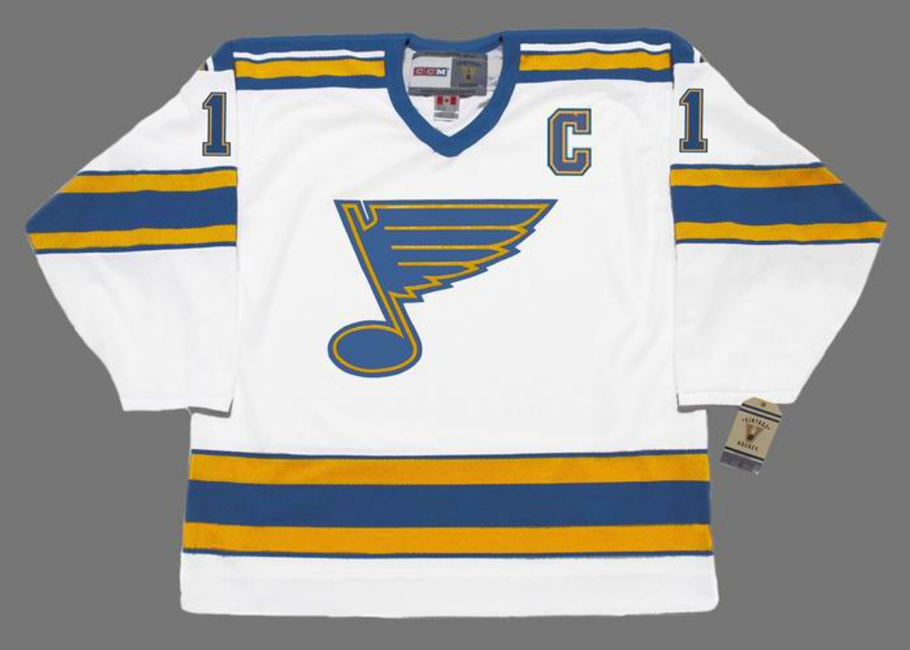 Brian Sutter 1979 St. Louis Blues Vintage Throwback NHL Hockey Jersey