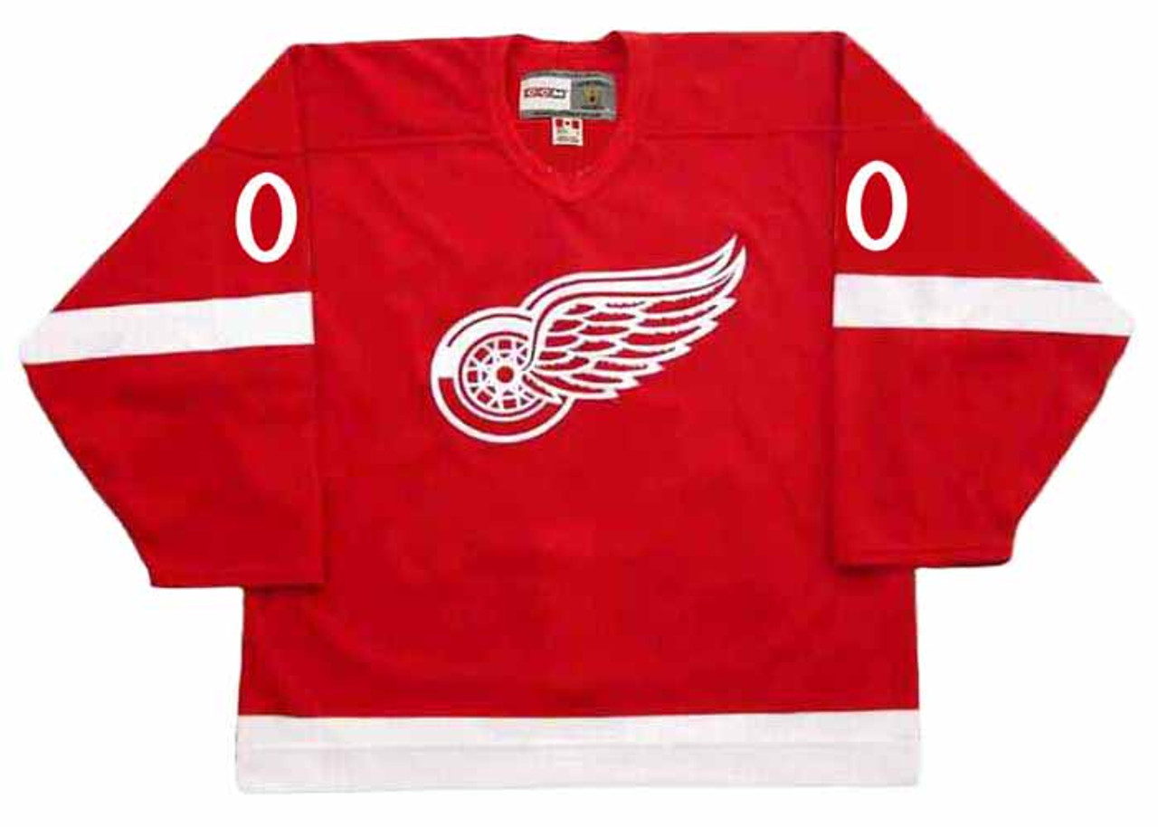 Chris Chelios 1920's Detroit Red Wings Vintage Home Throwback NHL Hockey  Jersey