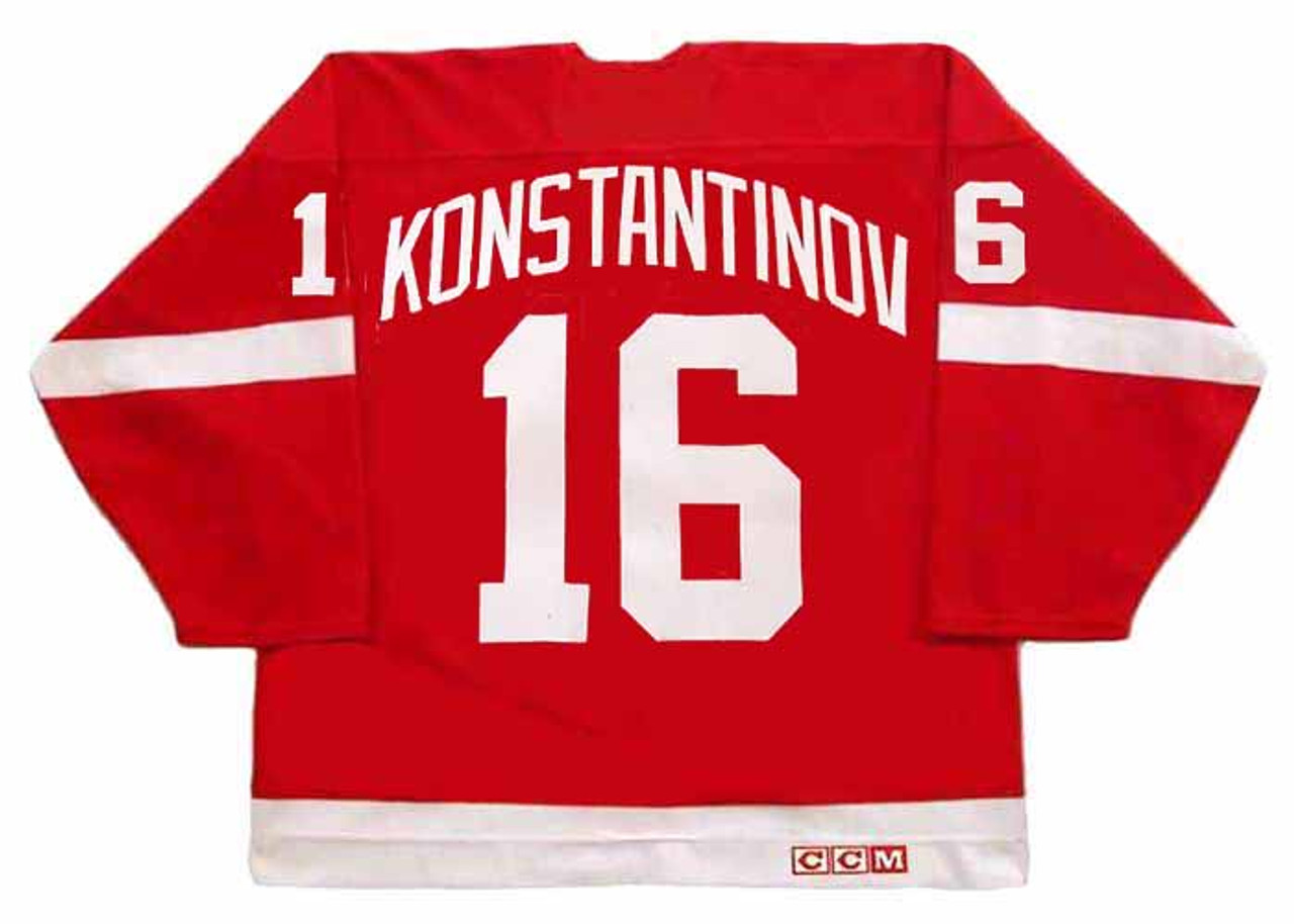 Vladimir Konstantinov #16 Detroit Red Wings Vintage Replica Home Fanatics  Jersey