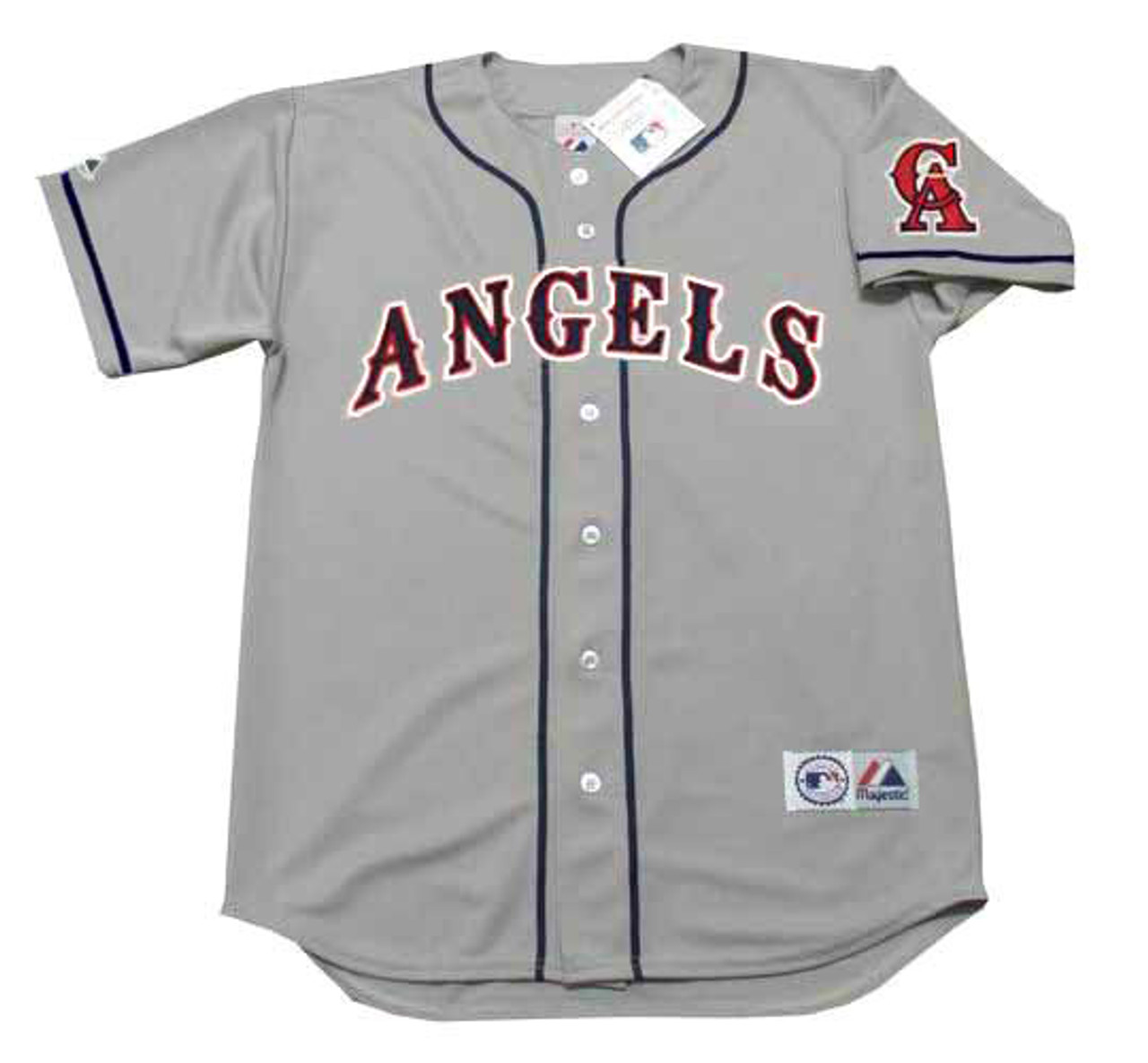 Authentic Mesh BP Jersey California Angels 1994 Bo Jackson - Shop