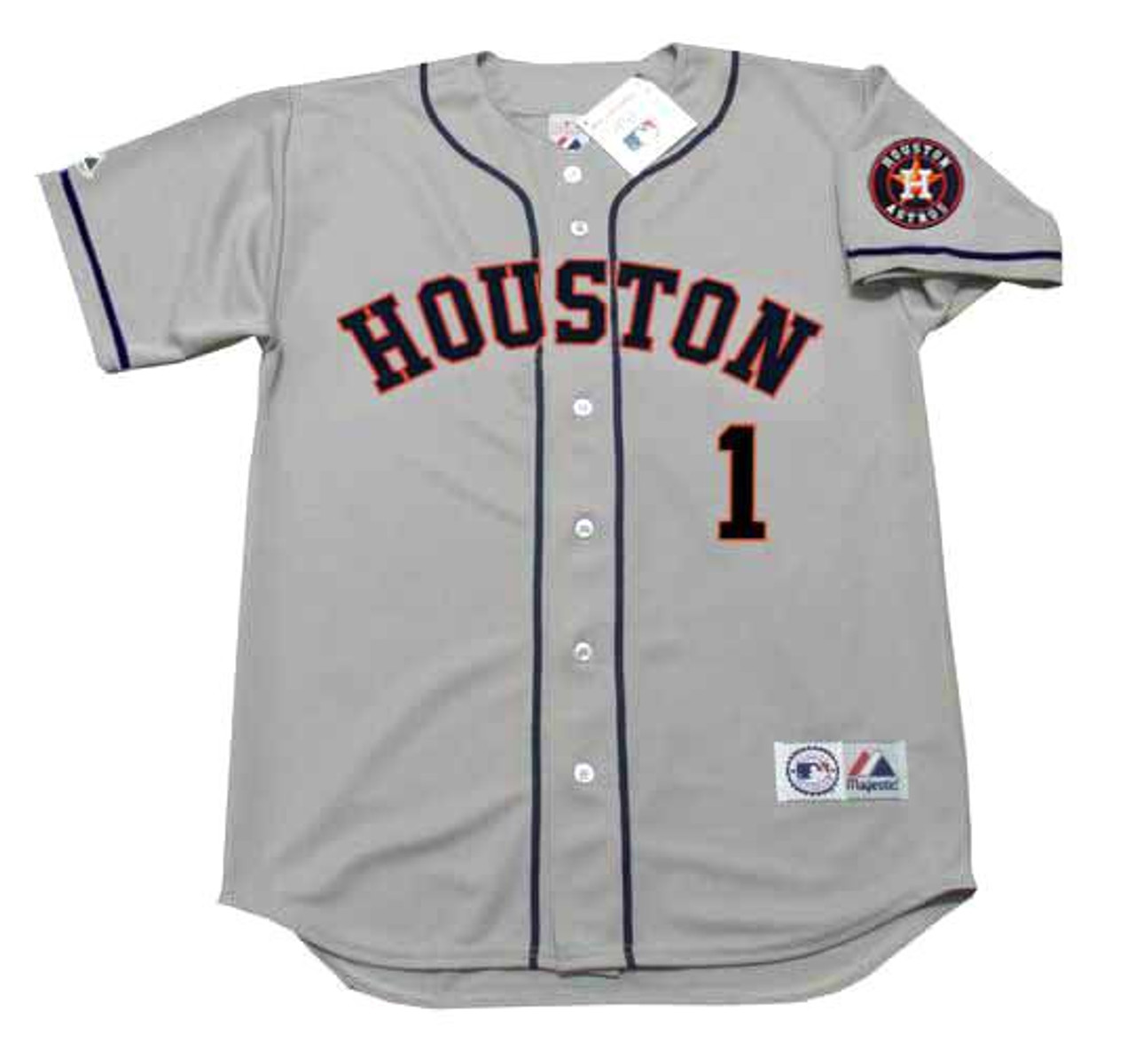 Men's Majestic Orange Houston Astros Cool Base Custom Jersey