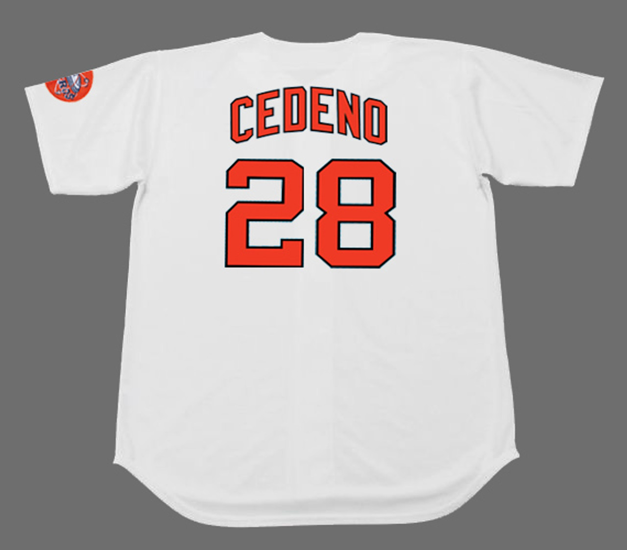 Cesar Cedeno Jersey - 1976 Houston Astros Home Throwback MLB Jersey