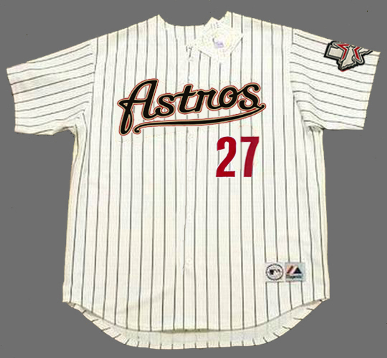 JOSE ALTUVE  Houston Astros 2012 Home Majestic Baseball Throwback Jersey