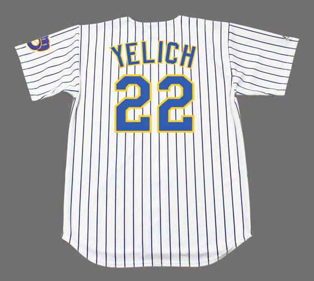 Christian Yelich Jersey - Milwaukee Brewers Alternate Home Baseball Jersey