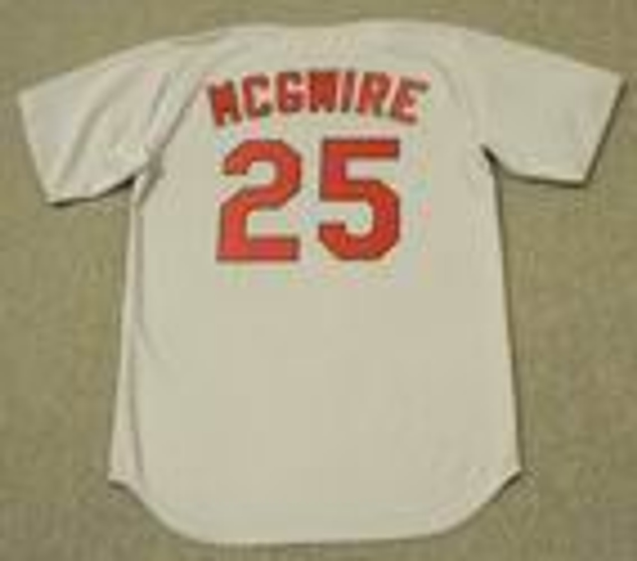 THROWBACK St. Louis Cardinals Vintage Jersey Mark Mcgwire White