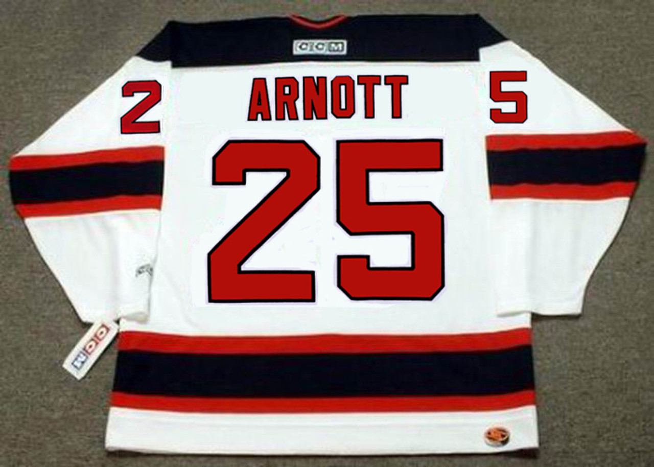 Custom Hockey Jerseys New Jersey Devils Name and Number Red with Green