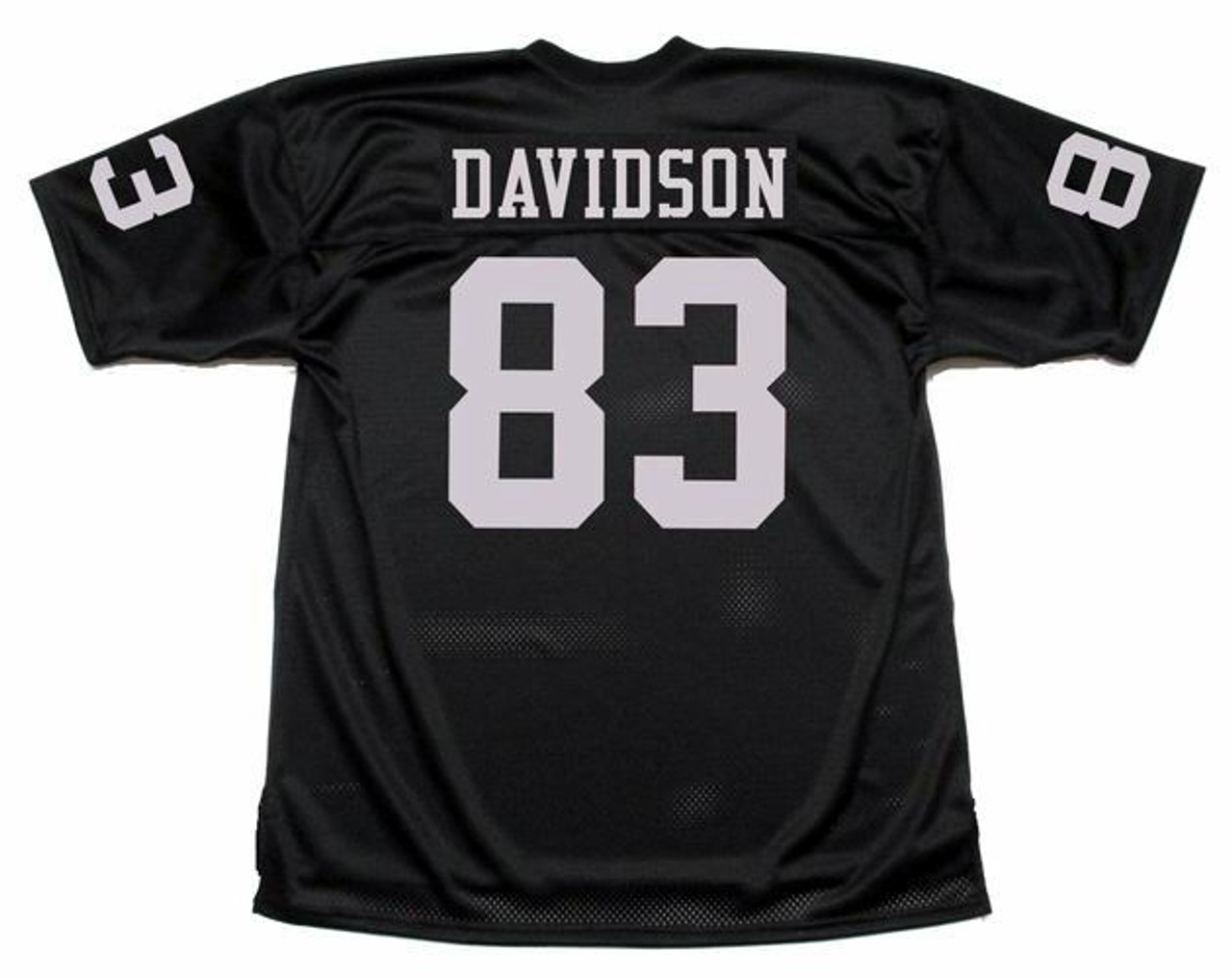 BEN DAVIDSON  Oakland Raiders 1970 Away Wilson Throwback NFL Football  Jersey