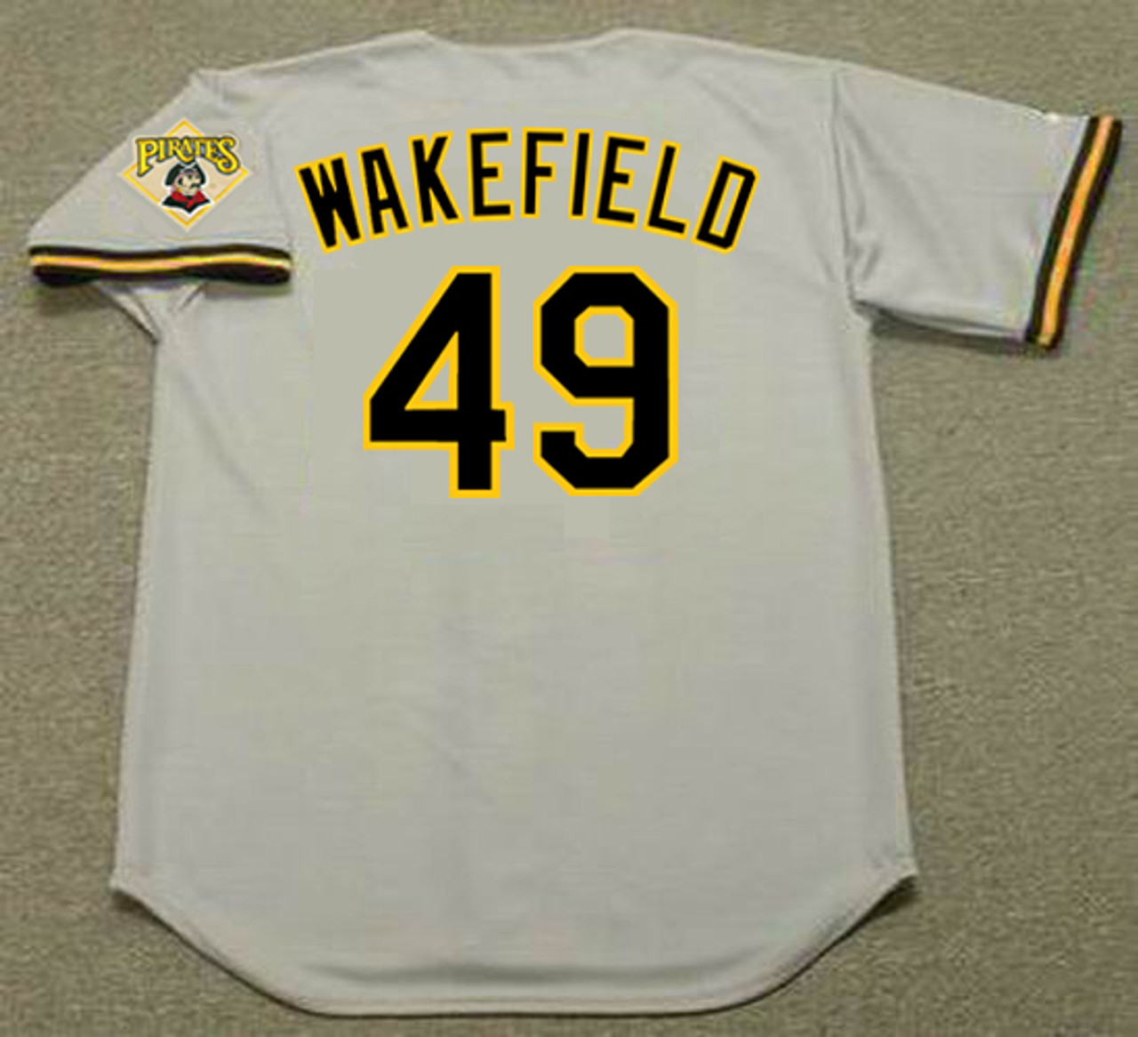Pittsburgh Pirates Cooperstown White Home Men's Throwback