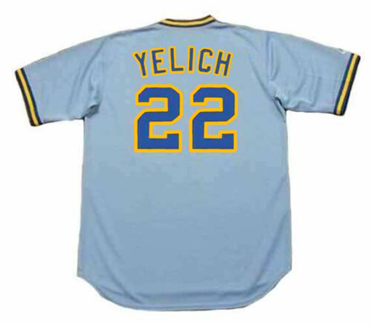 Christian Yelich Milwaukee Brewers Majestic Alternate Official