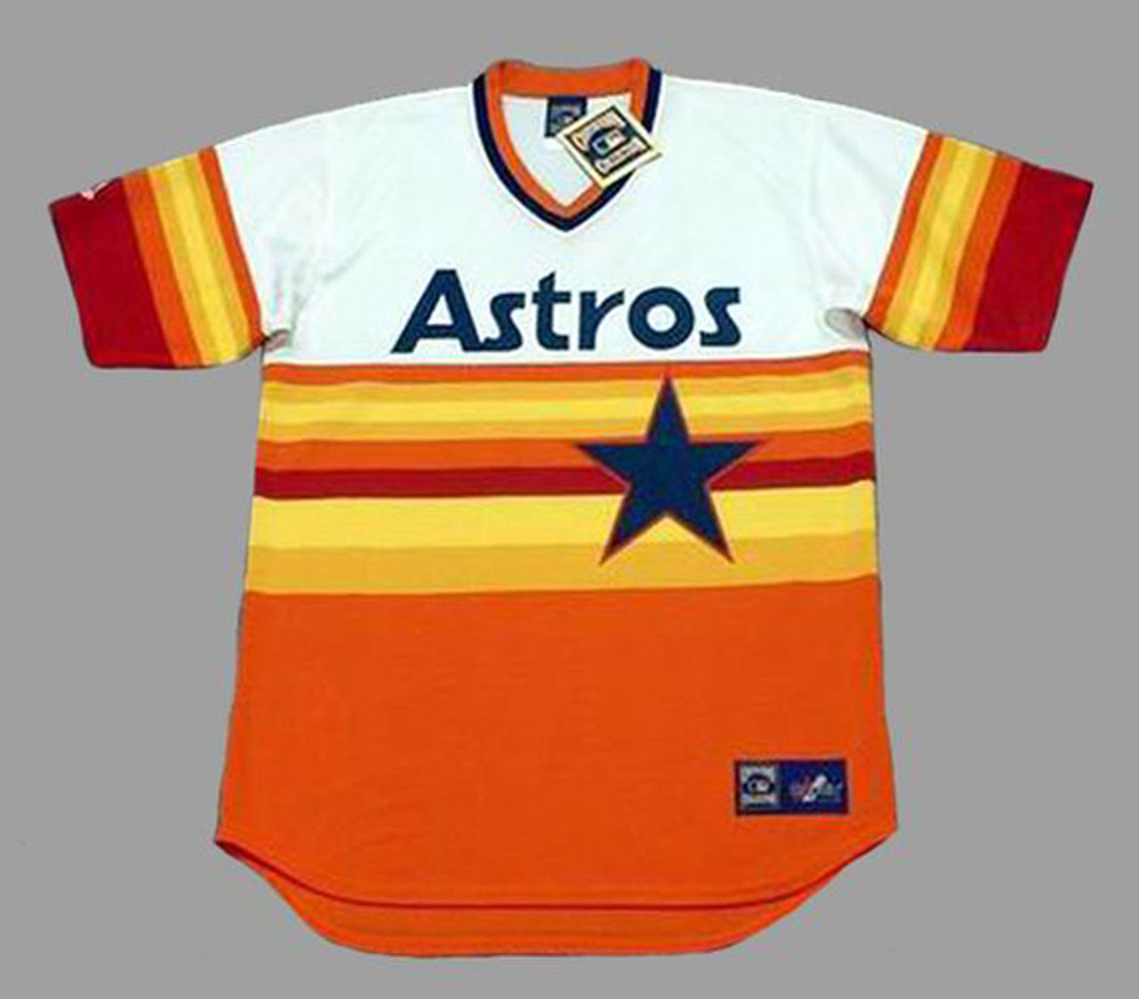 Houston Astros rainbow jersey throwback #1 Carlos Correa #4 George