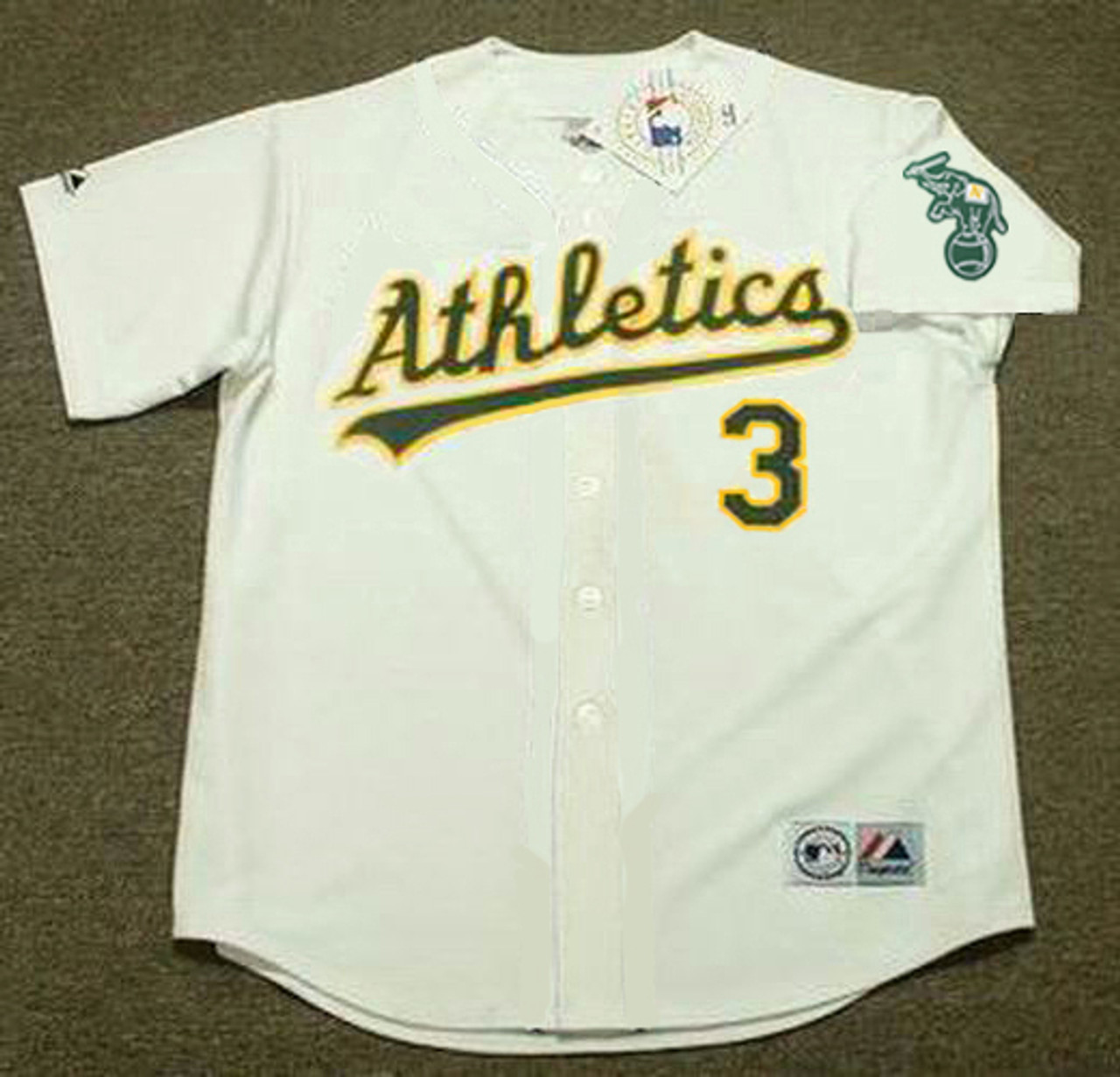 Majestic Rawlings Oakland A's Eric Chavez Jersey Sz 7 Athletics MLB ba –  Rare_Wear_Attire