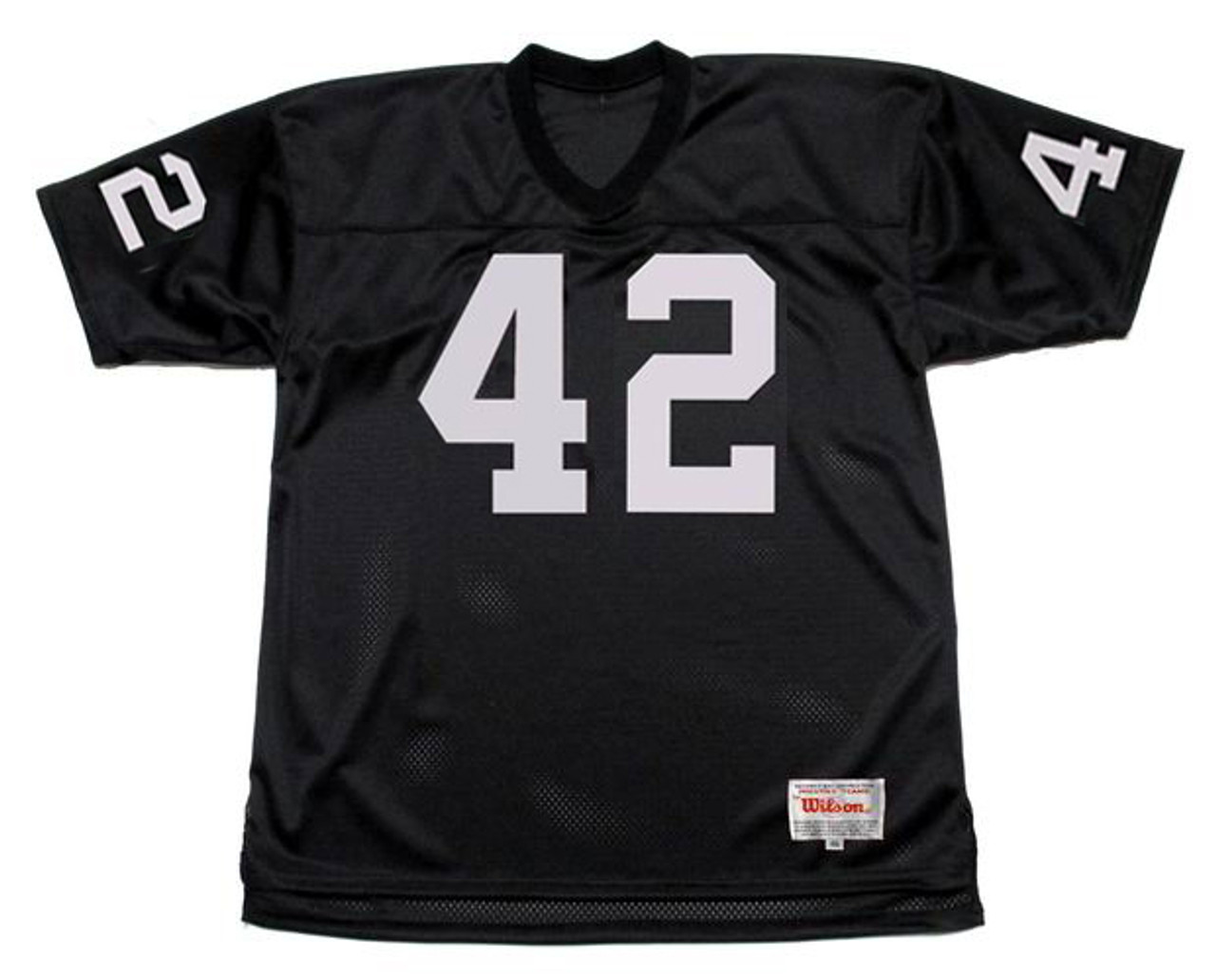 RONNIE LOTT  Los Angeles Raiders 1991 Wilson Throwback NFL Football Jersey