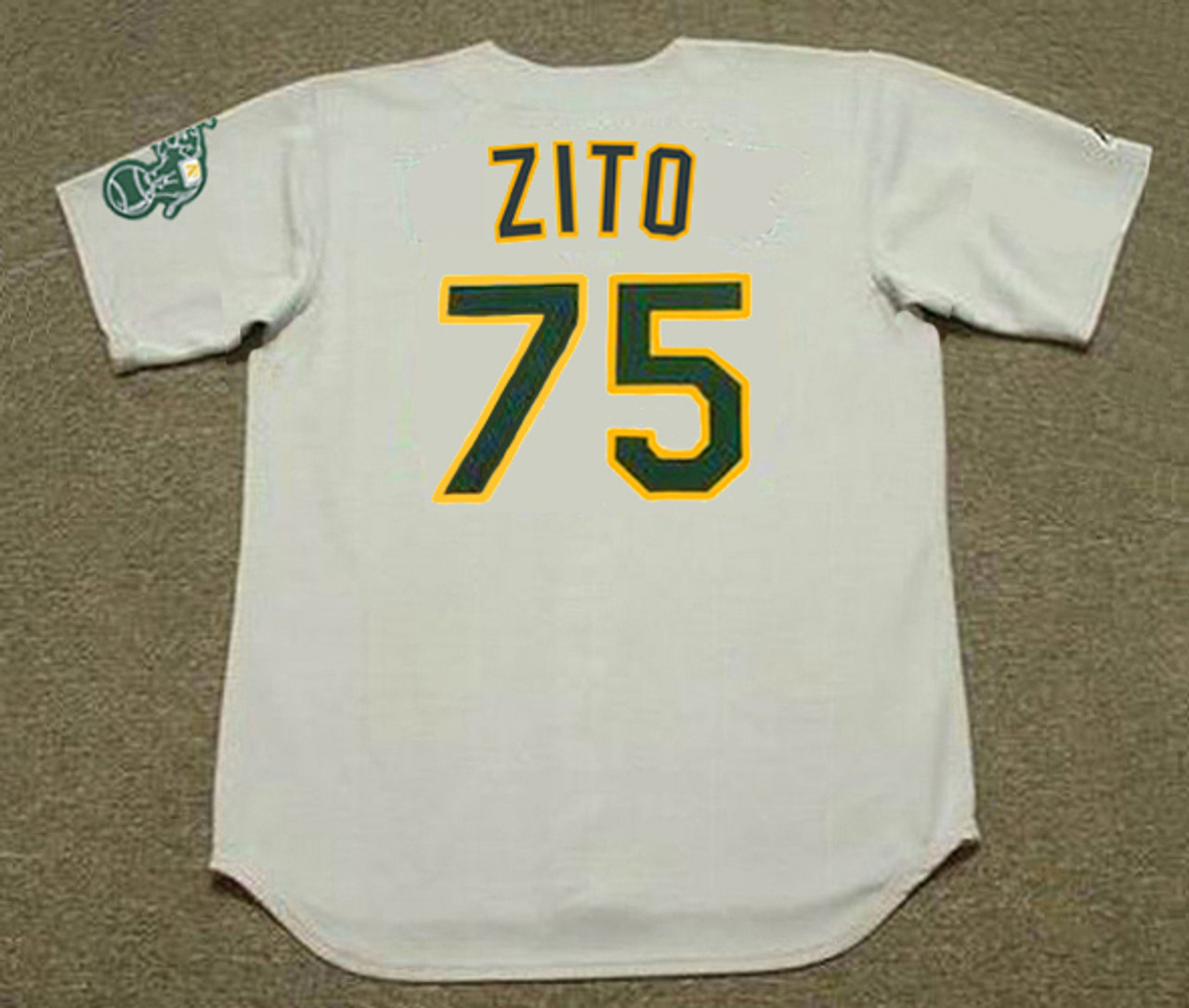 Barry Zito Jersey - Oakland Athletics 2000 Throwback MLB Baseball