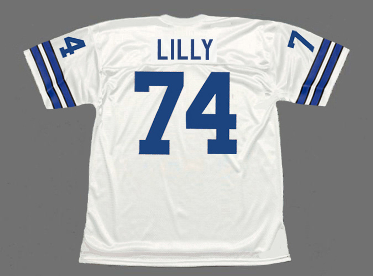BOB LILLY  Dallas Cowboys 1971 Wilson Throwback NFL Football Jersey
